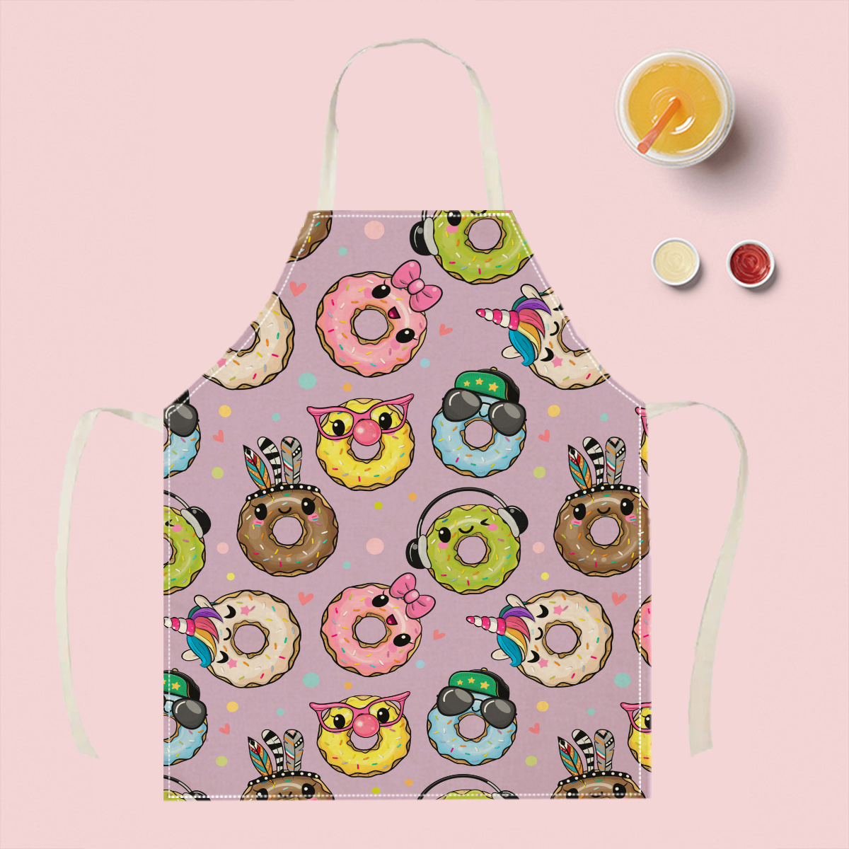 Kitchen Baking Gift Ideas - مريلة مطبخ كرتونية لطيفة على شكل