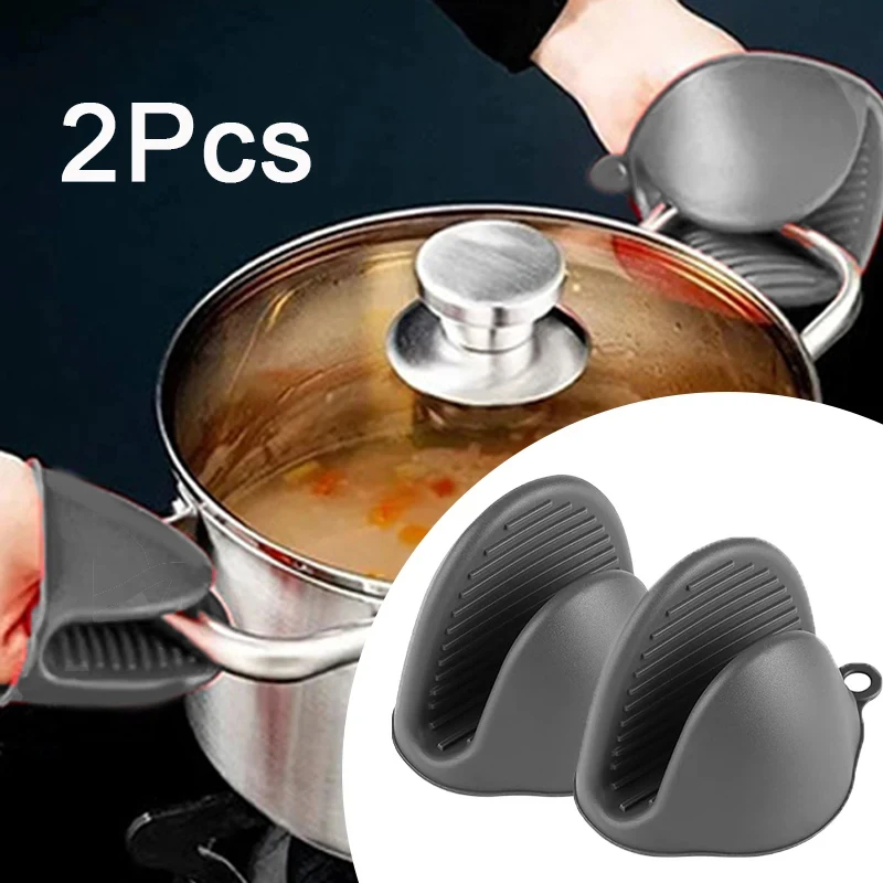 Kitchen Baking Gloves - 2 قطعة قفازات الفرن الصغيرة سيليكون