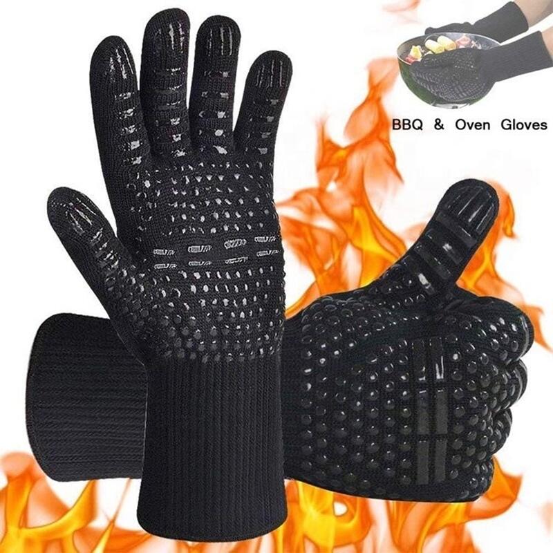 Kitchen Baking Gloves - قفازات واقية من السيليكون مقاومة للحرارة
