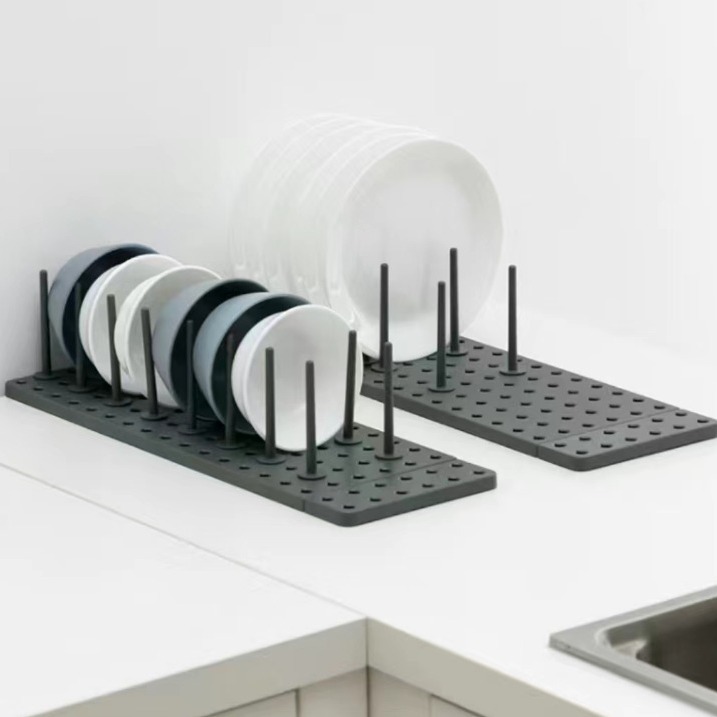 Kitchen Baking Pan Organizer - رف تخزين متعدد الوظائف لأدراج المطبخ،