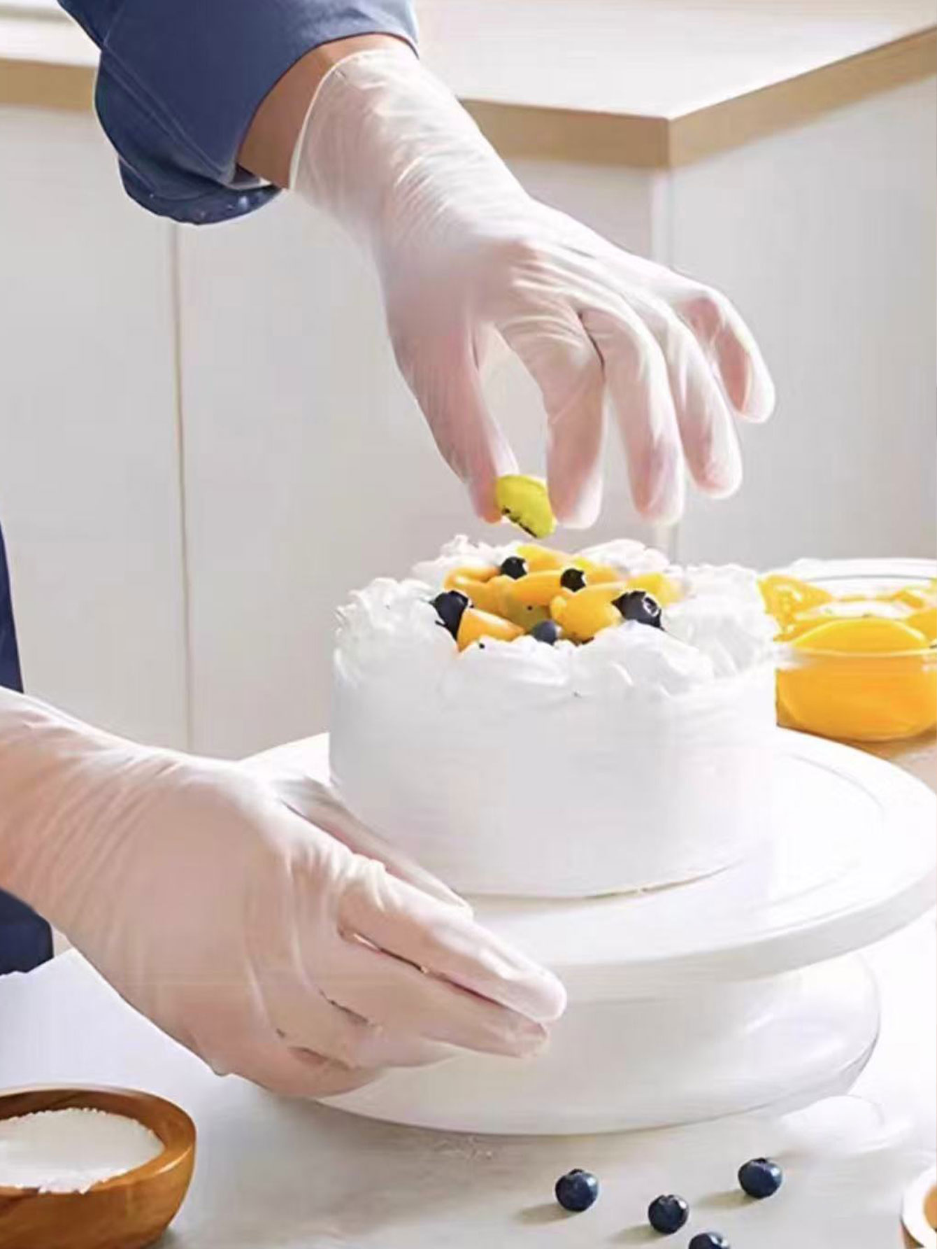قفازات للاستعمال مرة واحدة، من - مراجعة Kitchen Baking Gloves وسعره