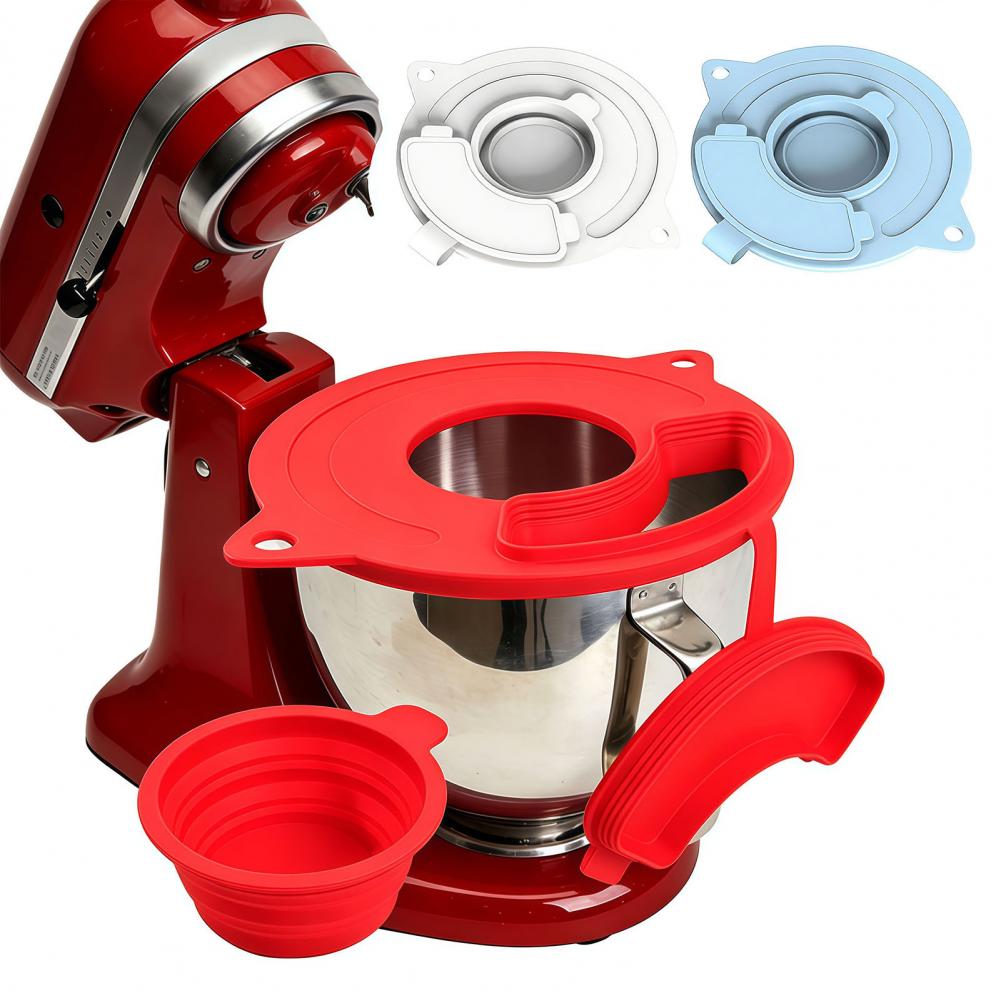 ملحقات خبز احترافية: قمع سيليك - مراجعة Kitchen Aid Baking Mixer وسعره