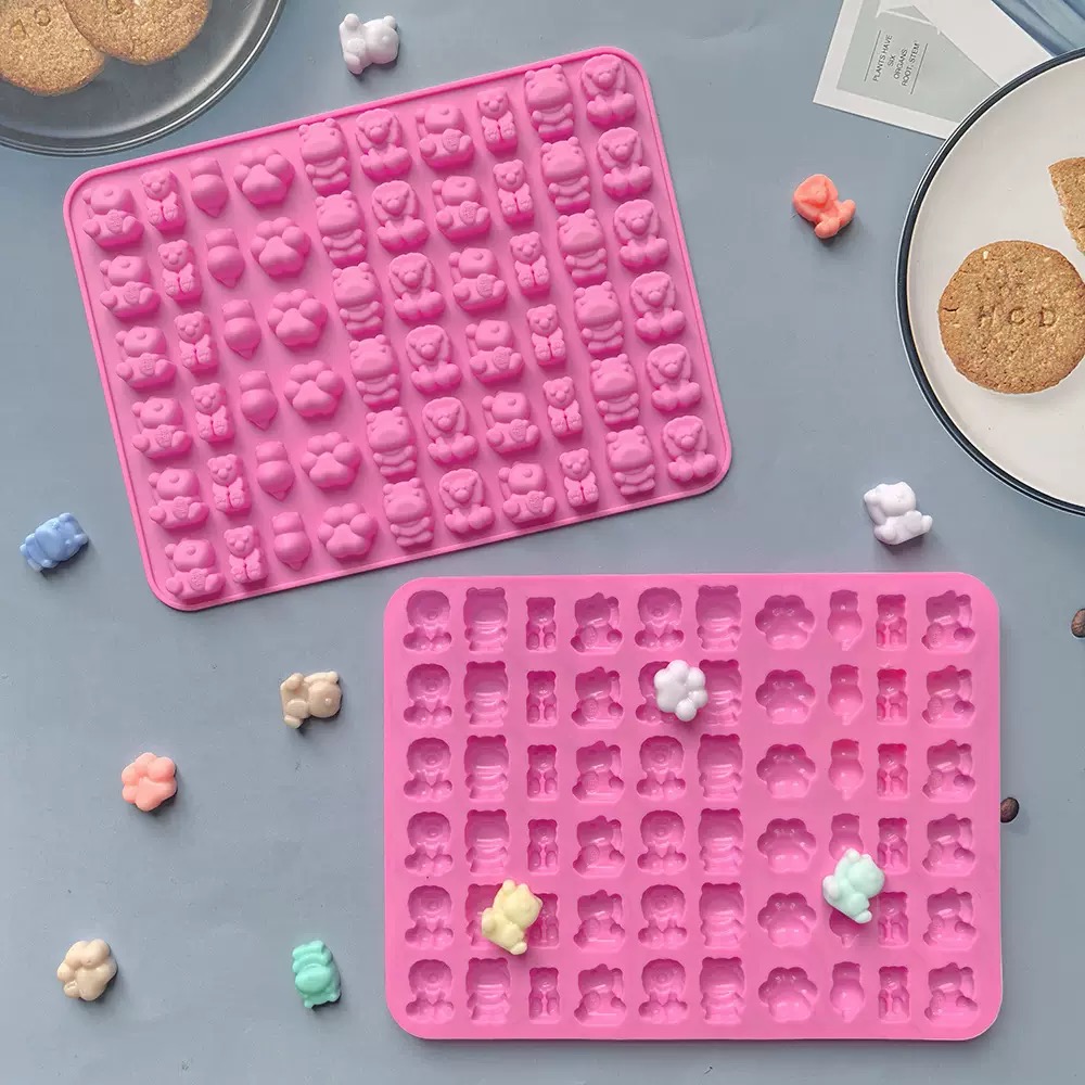 7 قطع قوالب سيليكون للحلوى مع  - مراجعة Kitchen Baking Tray وسعره