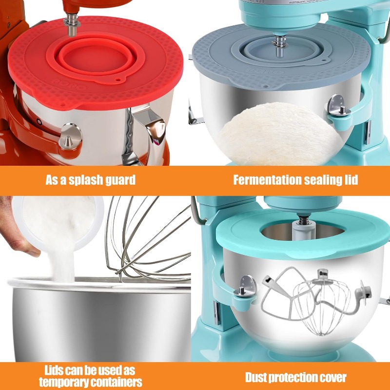 غطاء وعاء خلاط من السيليكون مت - مراجعة Kitchen Aid Baking Mixer وسعره