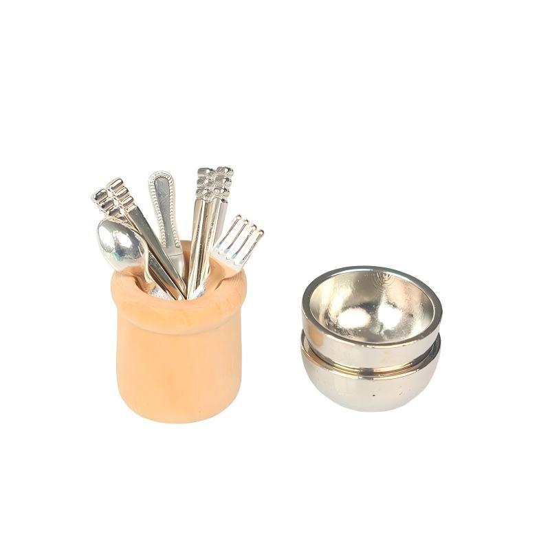 مجموعة أدوات مطبخ مصغرة بمقياس - مراجعة Kitchen Utensils وسعره