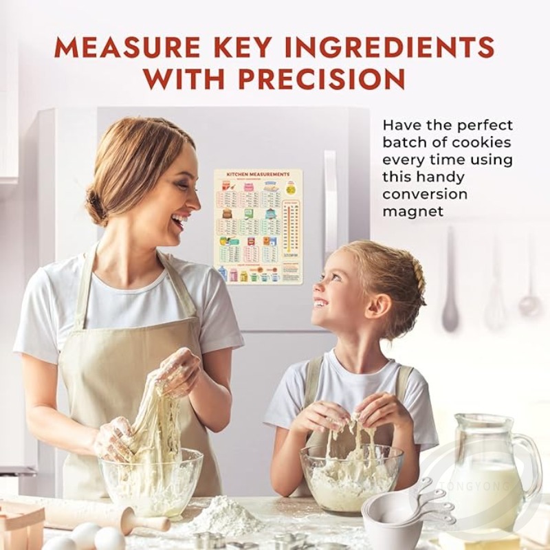 مخطط تحويل المطبخ، مخطط الطبخ  - مراجعة Kitchen Baking Conversion Chart وسعره