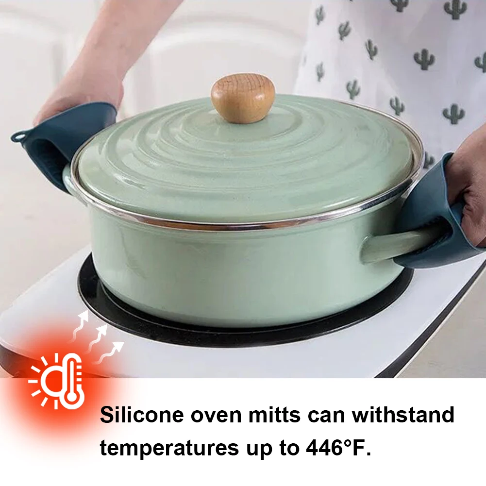 قفازات سيليكون للمطبخ مقاومة ل - مراجعة Kitchen Baking Gloves وسعره
