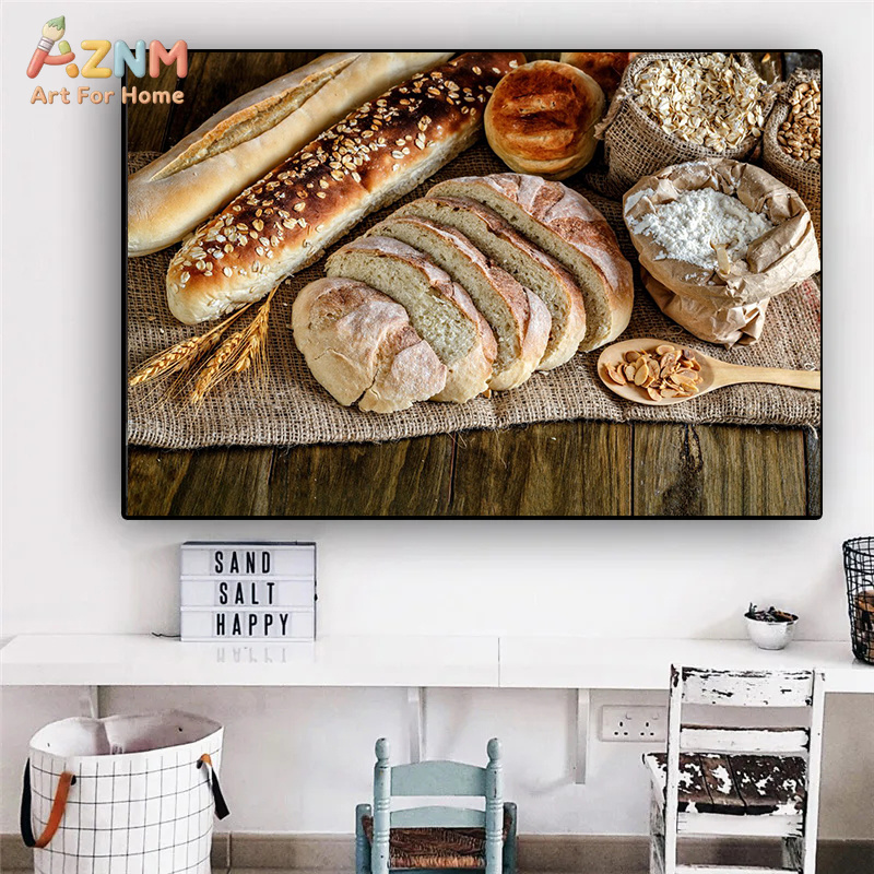 لوحة فنية واقعية لخبز مخبوز حد - مراجعة Kitchen And Baking Life وسعره