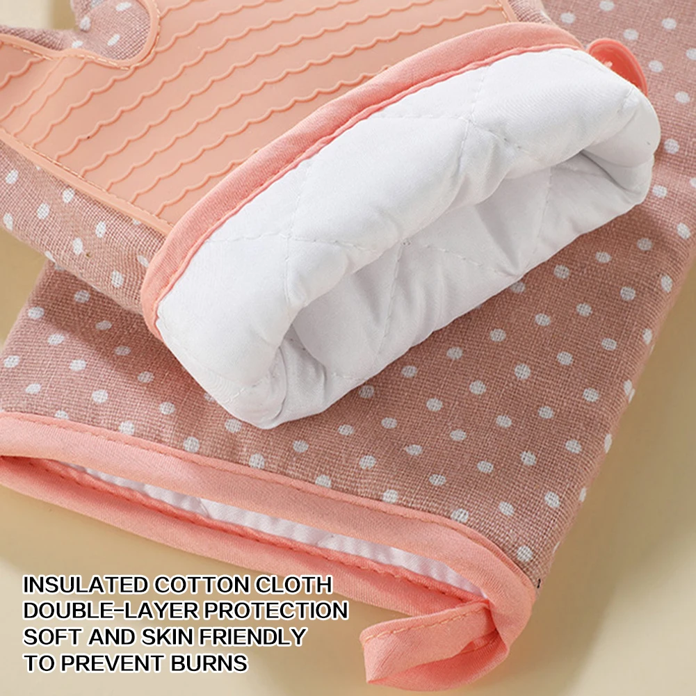 قفازات سيليكون للفرن مقاومة لل - مراجعة Kitchen Baking Gloves وسعره