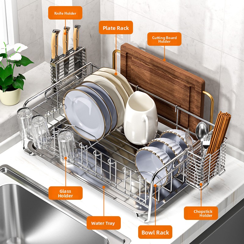 رف تخزين للمطبخ من الفولاذ الم - مراجعة Kitchen Utensils وسعره