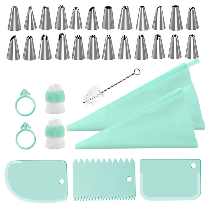 مجموعة من 34 قطعة من أدوات تزي - مراجعة Decorating Tip Set وسعره