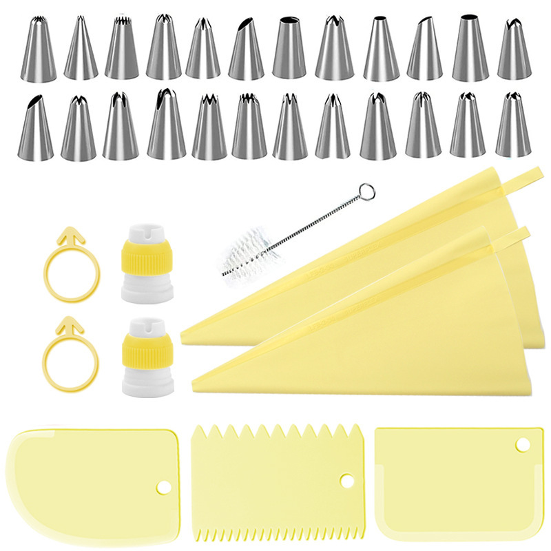 مجموعة من 34 قطعة من أدوات تزي - مراجعة Decorating Tip Set وسعره
