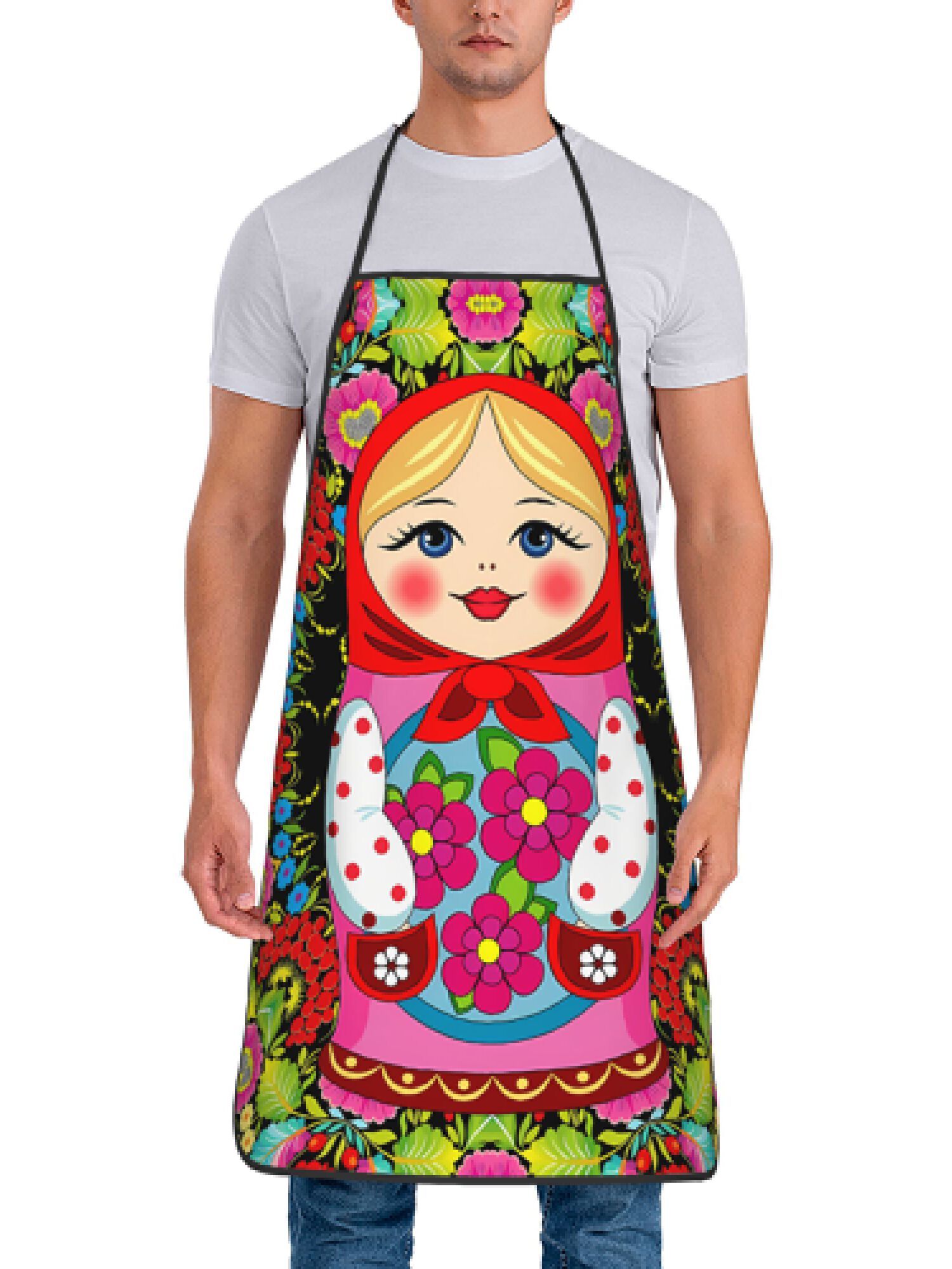 قطعة واحدة من مريلة ماتريوشكا  - مراجعة Kitchen Baking Gift Ideas وسعره