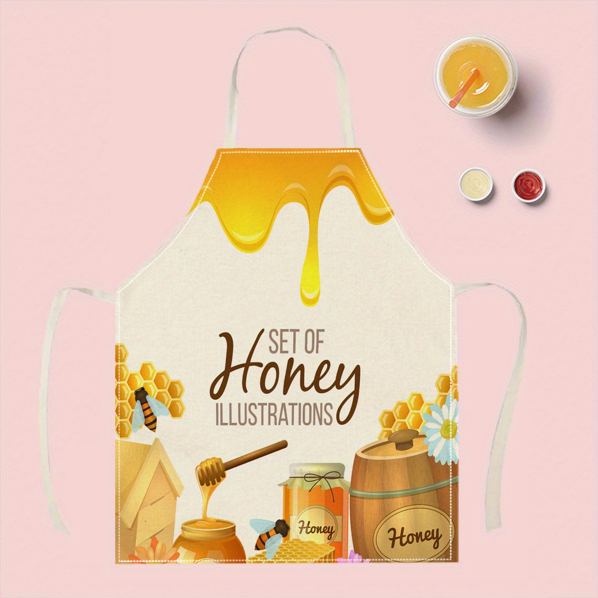 مريلة على شكل نحلة العسل، هدية - مراجعة Kitchen Baking Gift Ideas وسعره