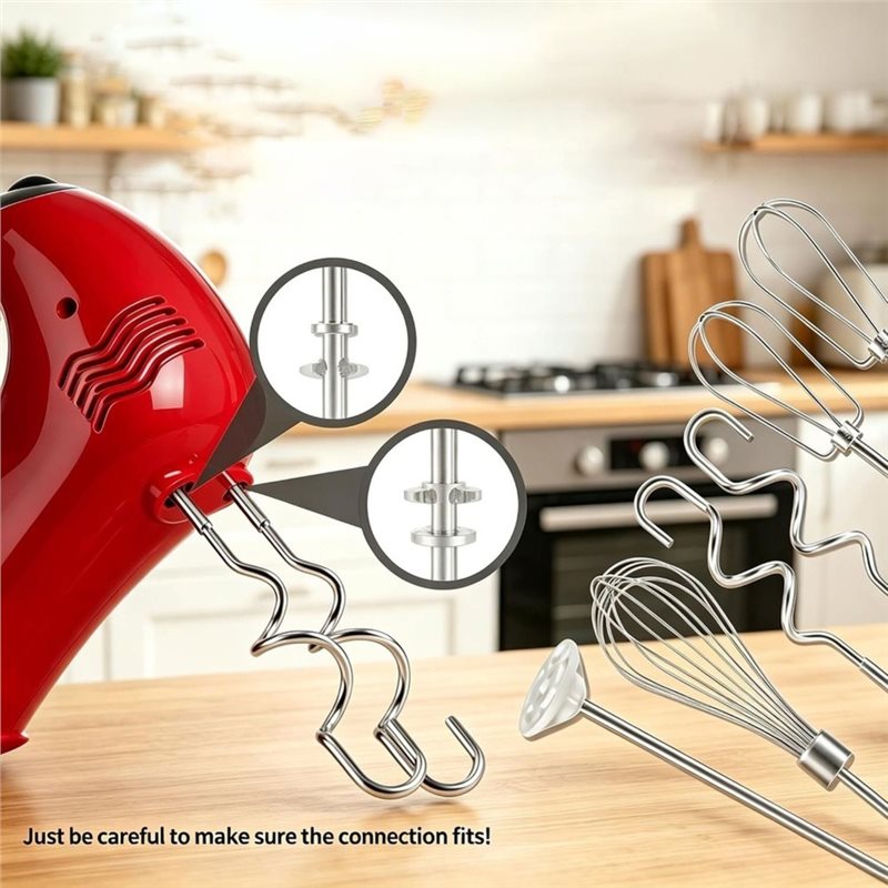 ملحقات خلاط اليد AT28 لخلاطات  - مراجعة Kitchen Aid Baking Mixer وسعره