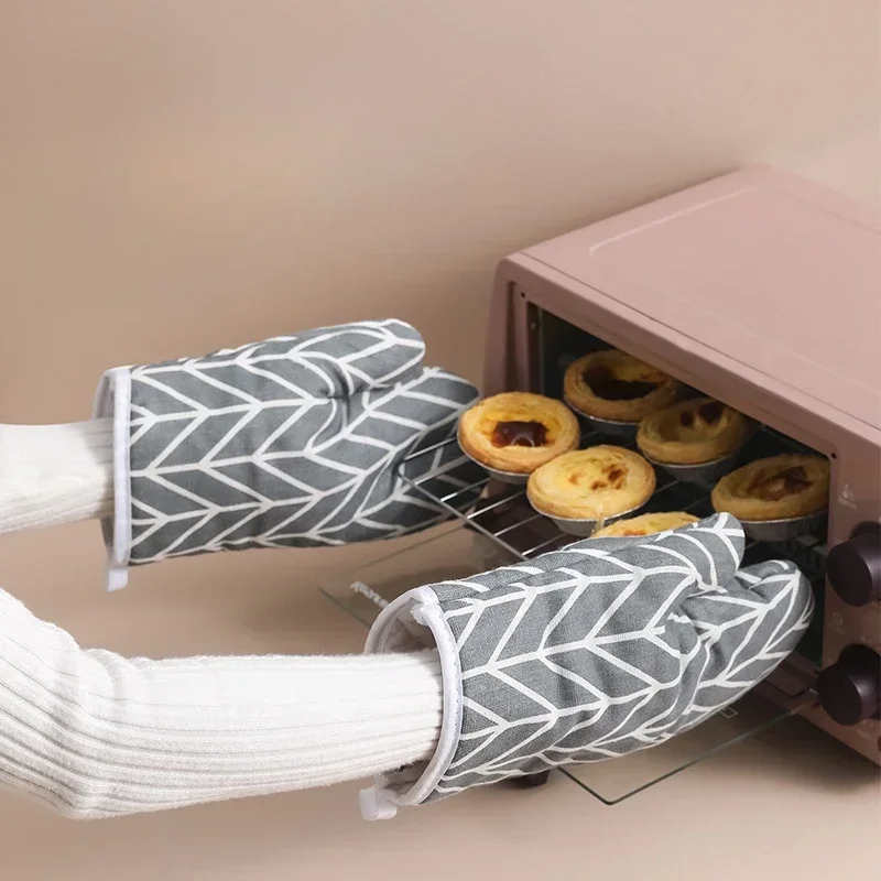 2 قطعة قفازات عازلة للحرارة قف - مراجعة Kitchen Baking Gloves وسعره