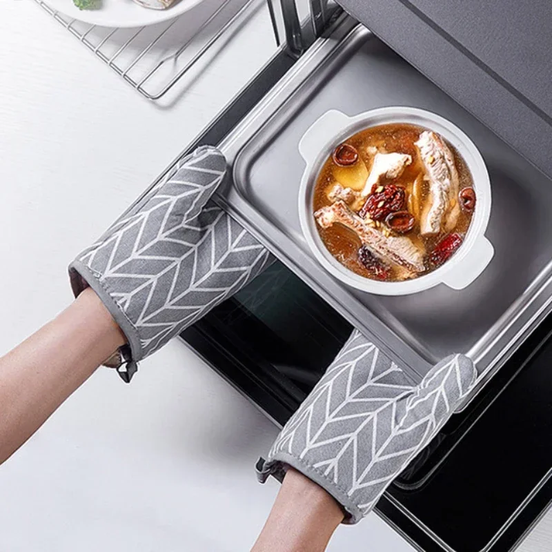 2 قطعة قفازات عازلة للحرارة قف - مراجعة Kitchen Baking Gloves وسعره