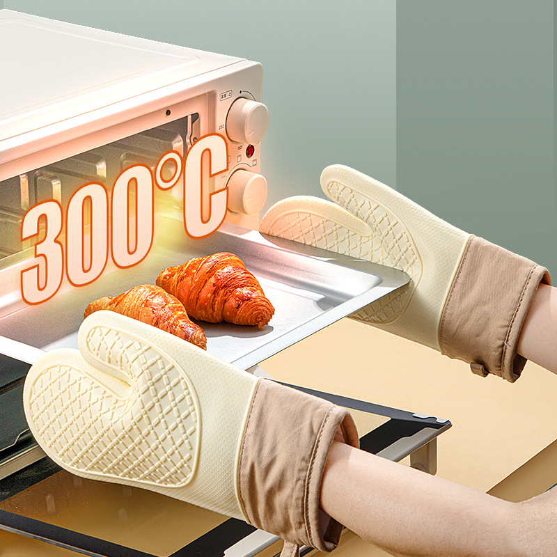 الثقيلة سيليكون قفازات الفرن م - مراجعة Kitchen Baking Gloves وسعره