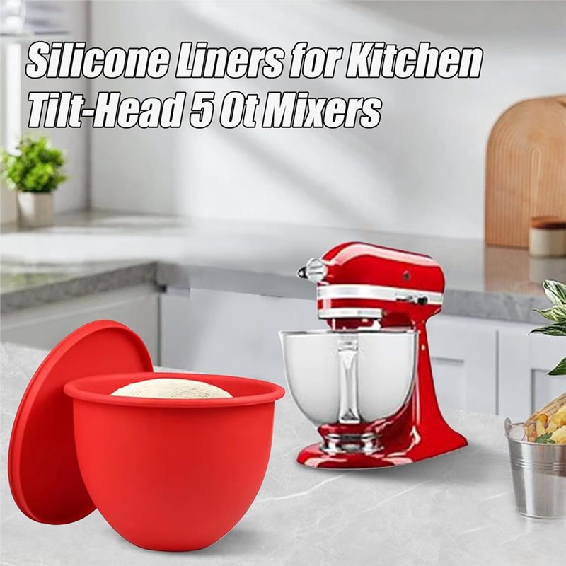 بطانة وعاء من السيليكون A68P ل - مراجعة Kitchen Aid Baking Mixer وسعره