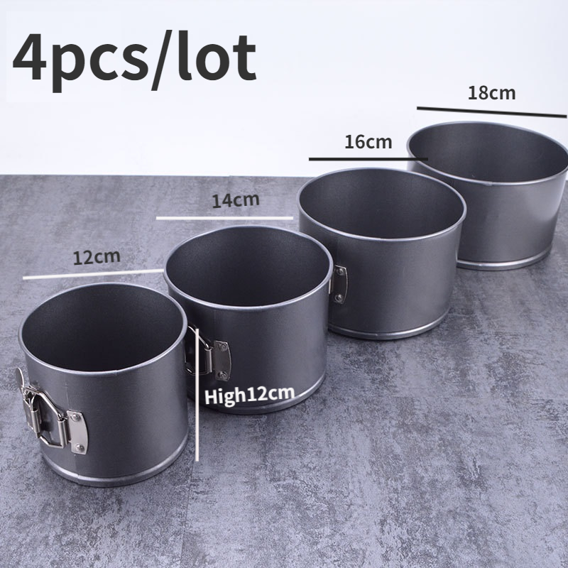 4/5/6/7 بوصة شكل دائري غير عصا - مراجعة Springform Pan Set وسعره