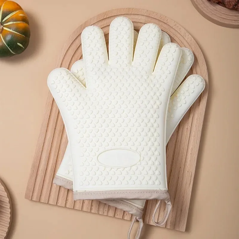 قطعة واحدة من غطاء اليد المضاد - مراجعة Kitchen Baking Gloves وسعره