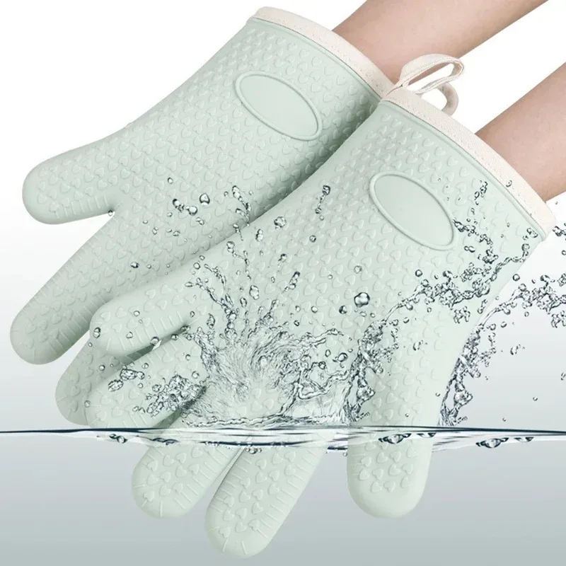 قطعة واحدة من غطاء اليد المضاد - مراجعة Kitchen Baking Gloves وسعره