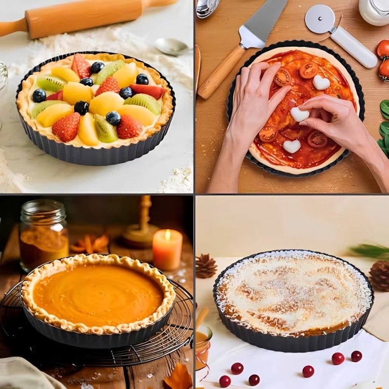 قالب تارت قابل للإزالة من الأس - مراجعة Kitchen Baking Tray وسعره