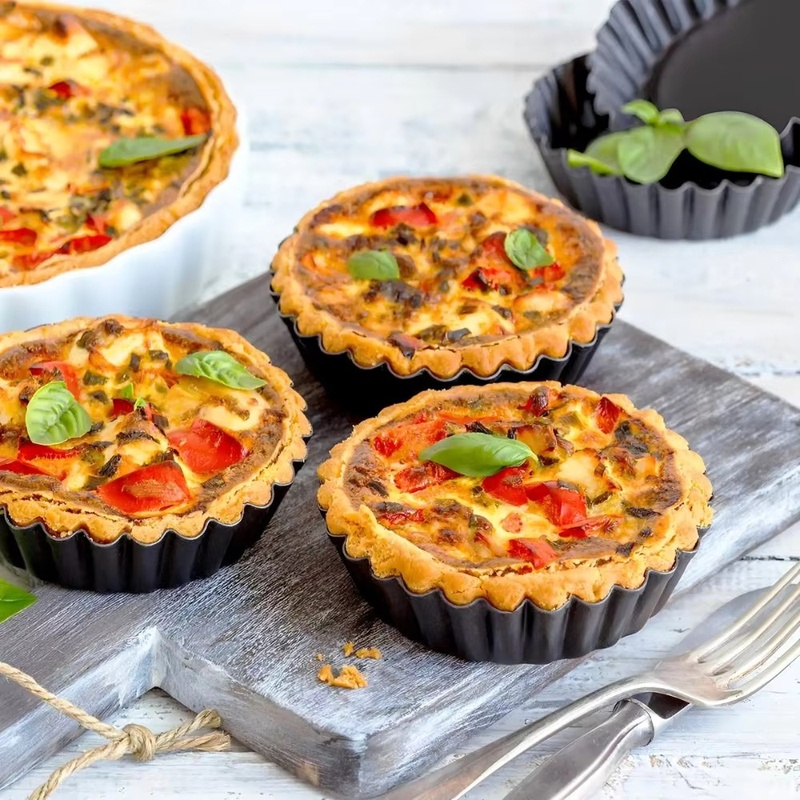 قالب تارت قابل للإزالة من الأس - مراجعة Kitchen Baking Tray وسعره