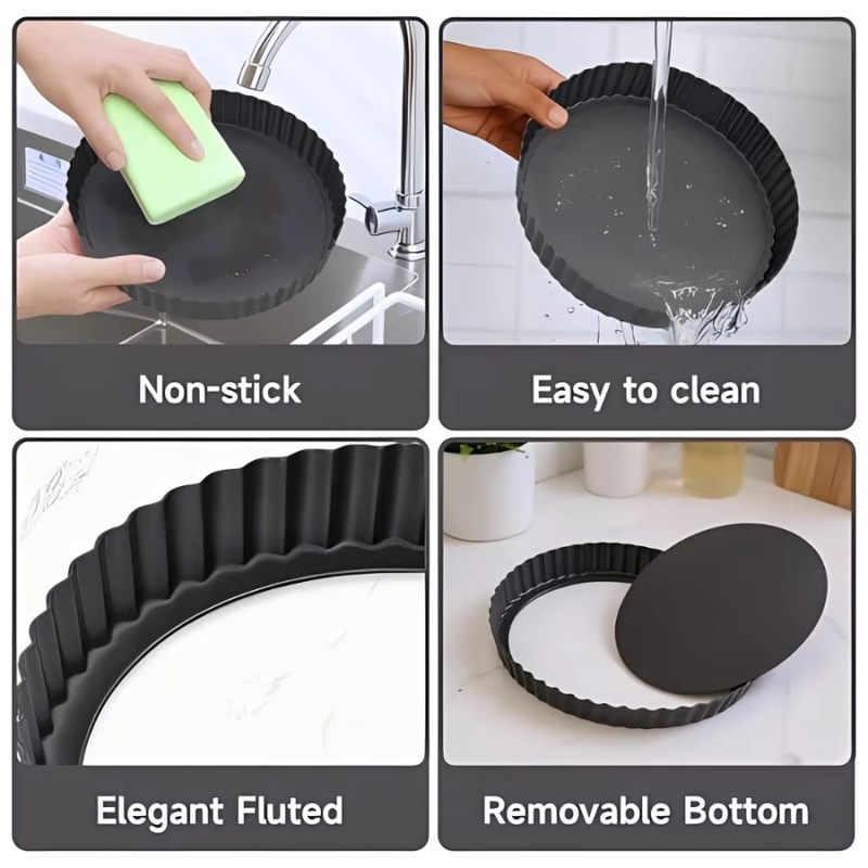 قالب تارت قابل للإزالة من الأس - مراجعة Kitchen Baking Tray وسعره